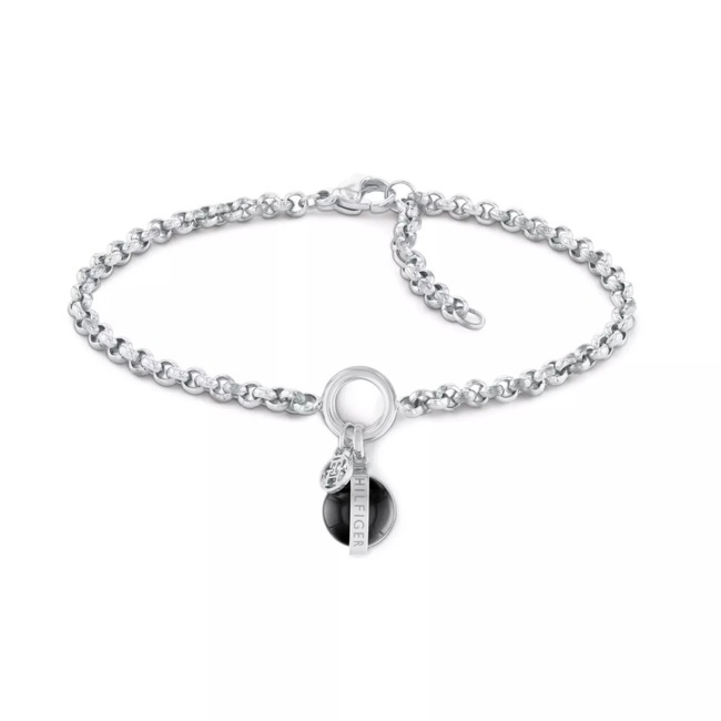 Tommy Hilfiger Armband Onyx Silbrig - 2780764