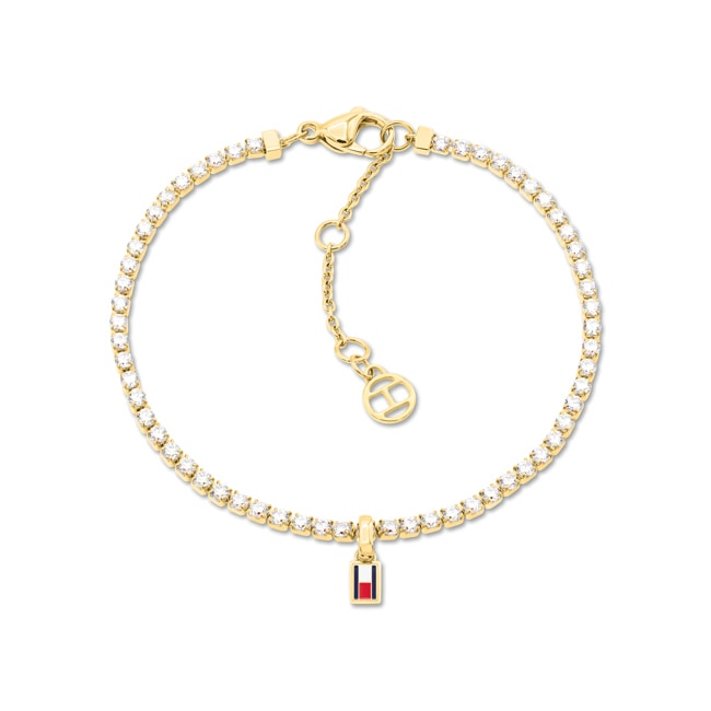 Tommy Hilfiger Bracelet TH Tennis Doré - 2781093
