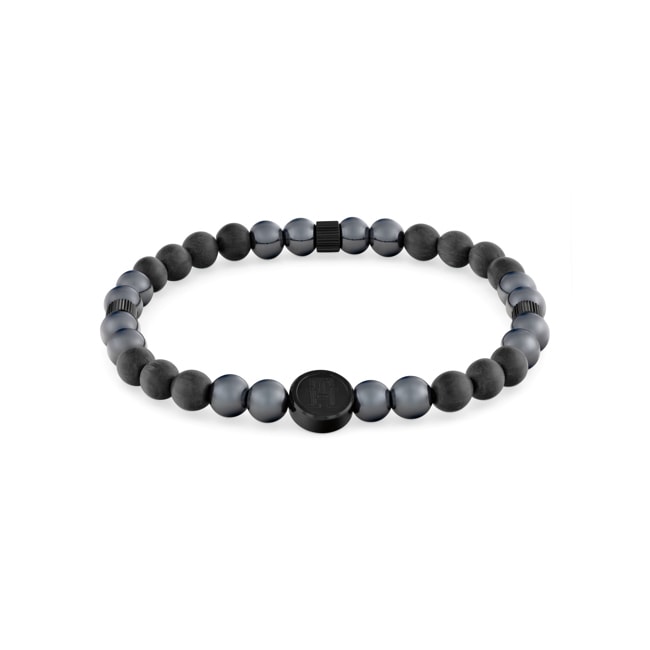 Tommy Hilfiger Armband TH85 Beads Grau / Schwarz - 2790625