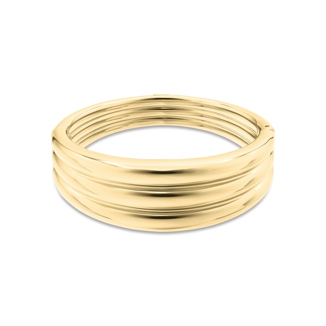 Tommy Hilfiger Bracelet Rigide Puffy Doré - 2781069