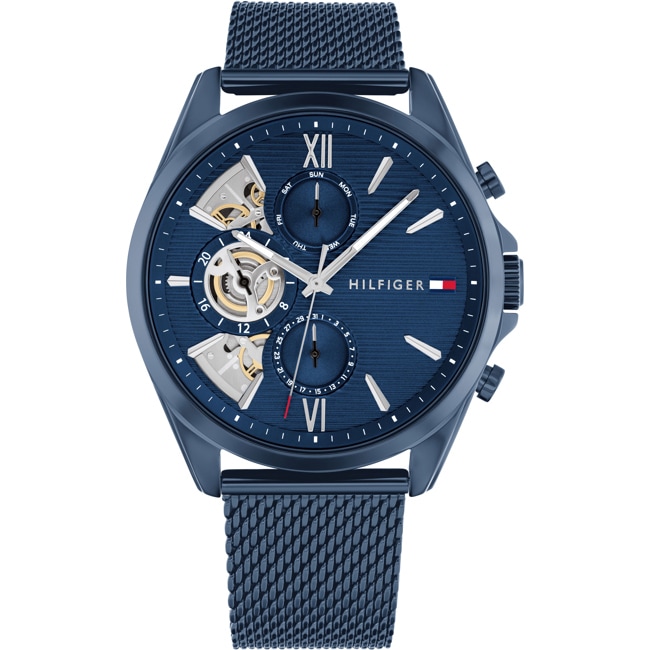 Tommy Hilfiger Baker Day-Date Blue - 1710648