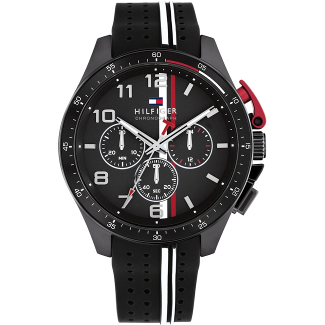 Tommy Hilfiger Bank Chronograph Black - 1792168