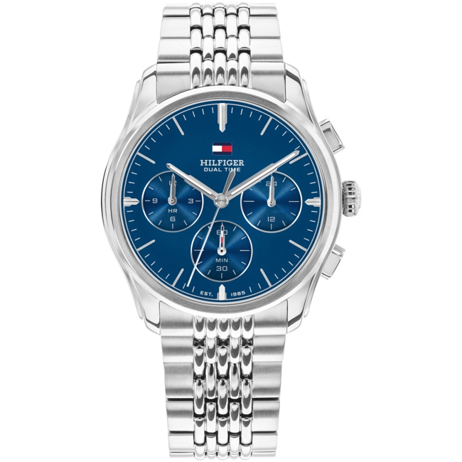 Tommy Hilfiger Bryant Chronographe Argenté / Bleu - 1710811