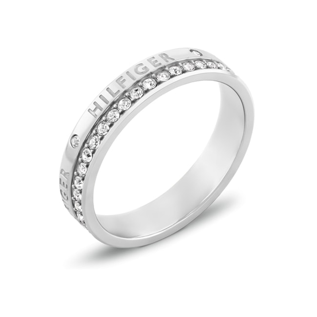 Tommy Hilfiger Bague Femme Mini Crystals Argenté - 2780910 