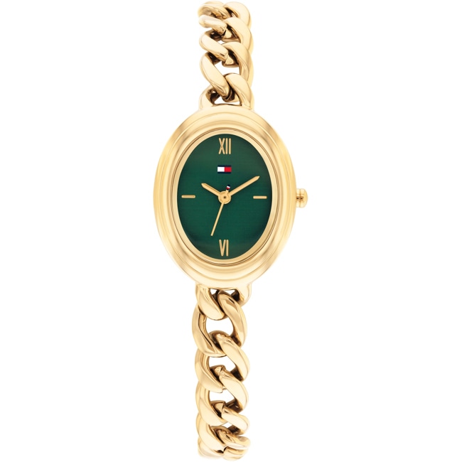 Tommy Hilfiger Demi Oval Gold / Green - 1782877