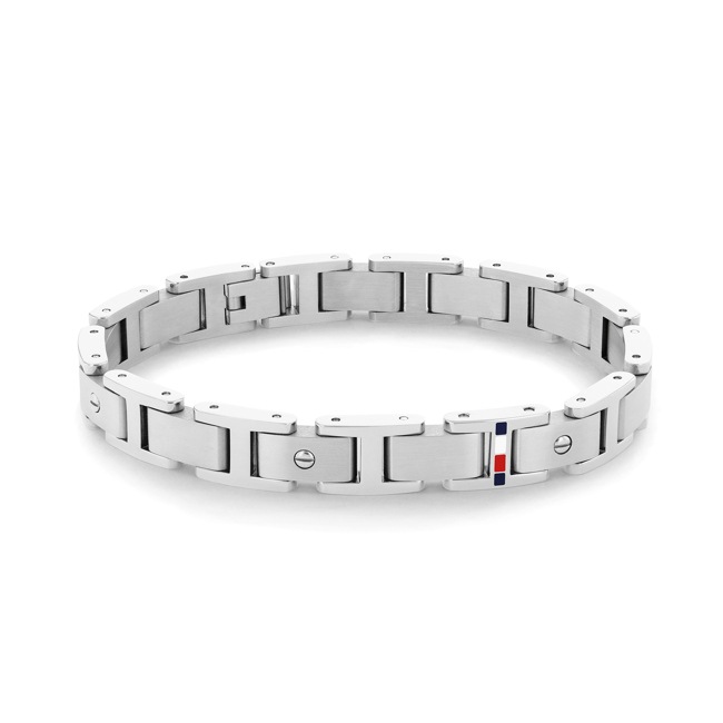 Tommy Hilfiger Bracelet en Acier inoxydable Argenté - 2790393