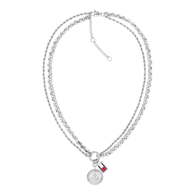 Tommy Hilfiger Halskette Charms Silbrig - 2781023