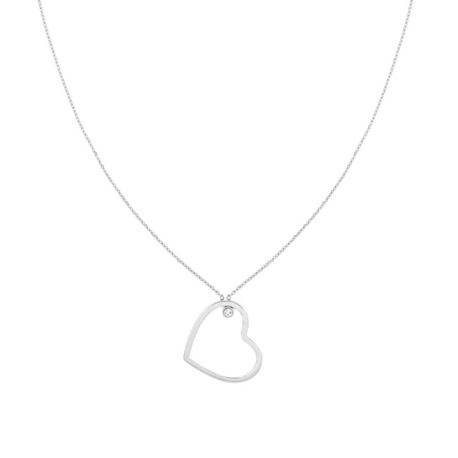 Tommy Hilfiger Necklace Minimal Hearts Silver - 2780756