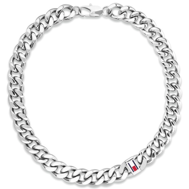 Tommy Hilfiger Collier Wild large Argenté - 2790635