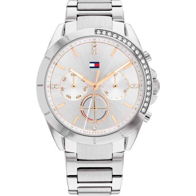 Tommy Hilfiger Kennedy Day Date Silbrig Tommy Hilfiger Kennedy Day Date Silbrig - 1782384