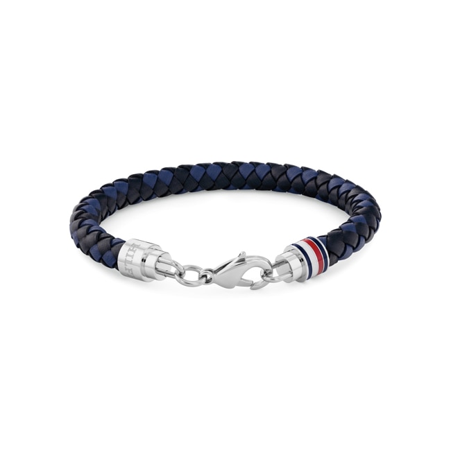 Tommy Hilfiger Lederarmband Tyson Leather Schwarz - 2790634
