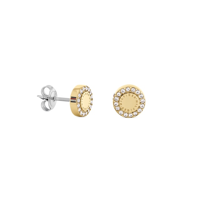 Tommy Hilfiger Stud earrings Mini Crystals Gold - 2780908
