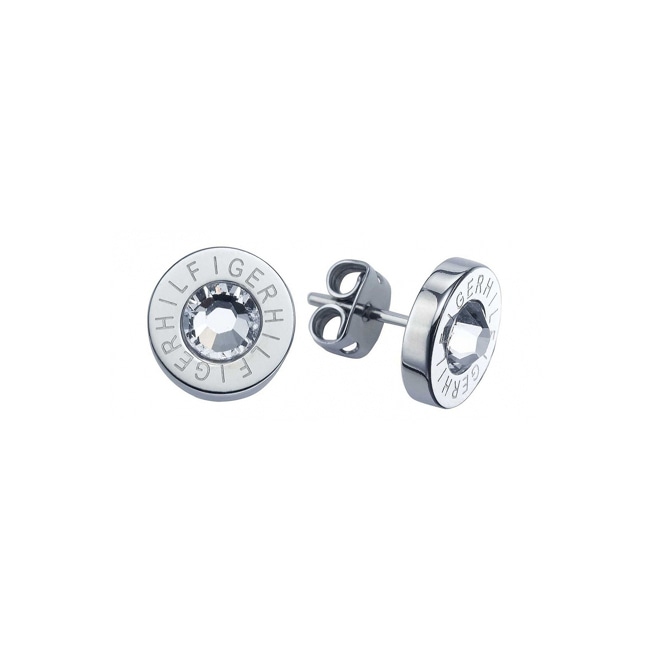 Tommy Hilfiger Stud earrings Silver with cubic zirconia - 2700259