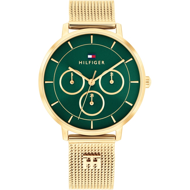 Tommy Hilfiger Tea Day-Date Gold / Green - 1782880