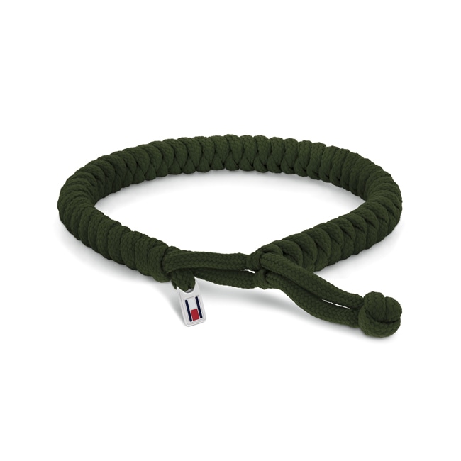 Tommy Hilfiger Green fabric bracelet Axel  - 2790594