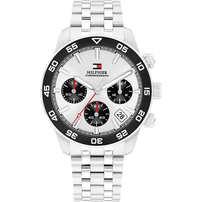 Tommy Hilfiger TH85 Chronograph Silbrig  - 1792214