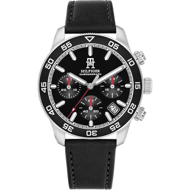Tommy Hilfiger TH85 Chronographe Argenté / Noir - 1792162
