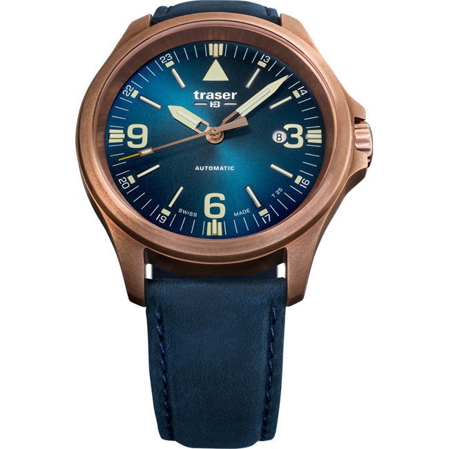 traser P67 Officer Pro Automatic Bronze Blue - 108074