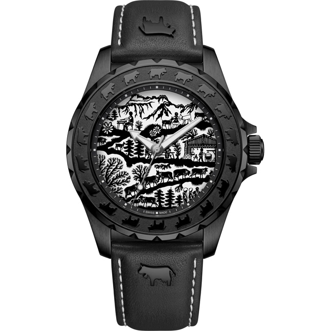 Trauffer Herren Scherenschnitt Schwarz - TR-AG-10-NL-21