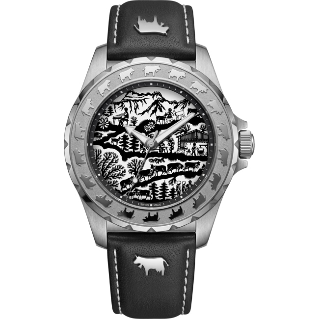 Trauffer Herren Scherenschnitt Silbrig - TR-AG-10-SL-21