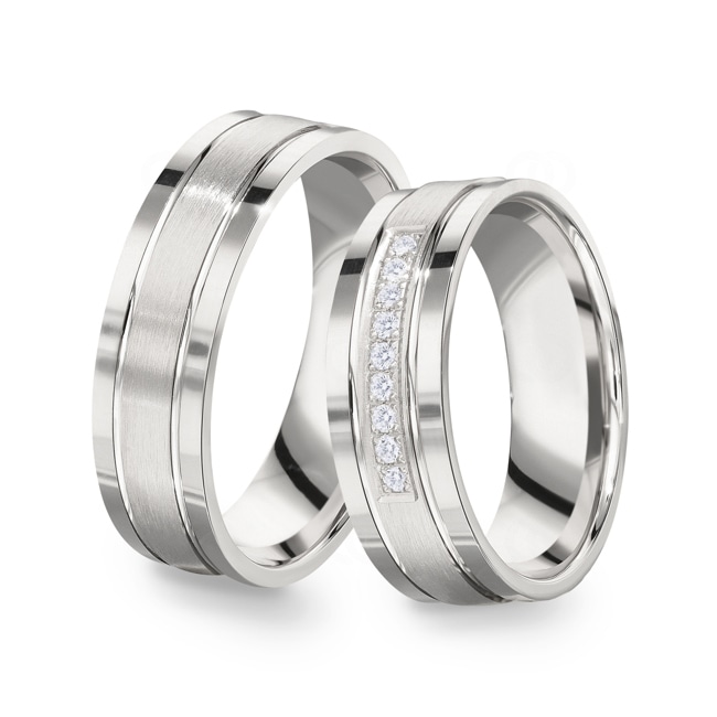 14 carats / 585 or gris