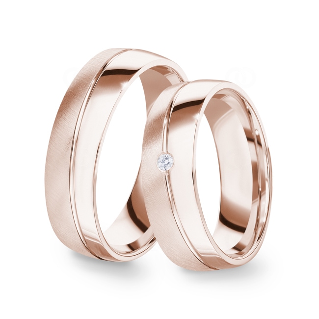 14 carats / 585 or rose