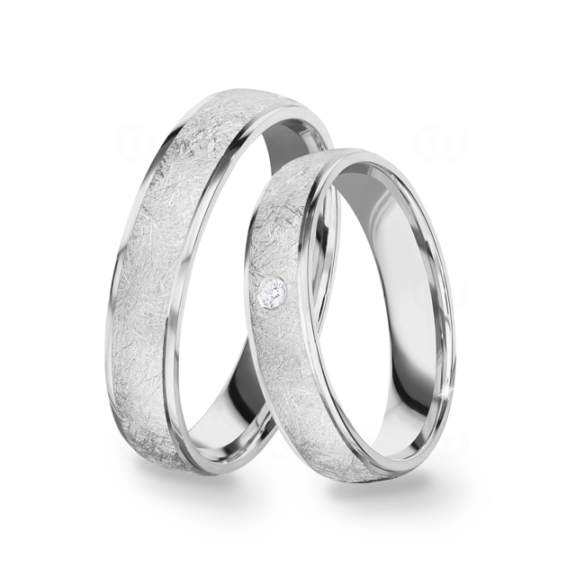 14 carats / 585 or gris