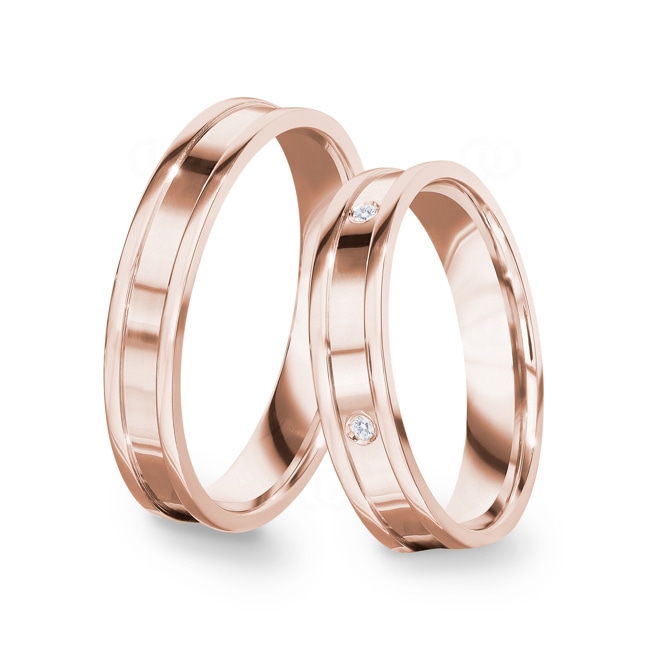 14 carats / 585 or rose