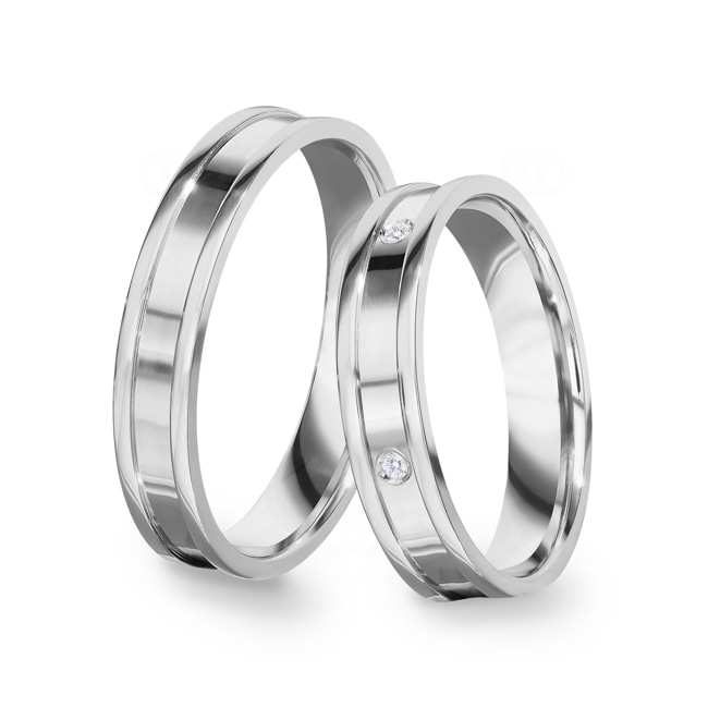 14 carats / 585 or gris