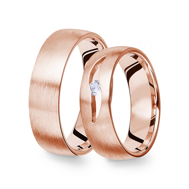 14 carats / 585 or rose