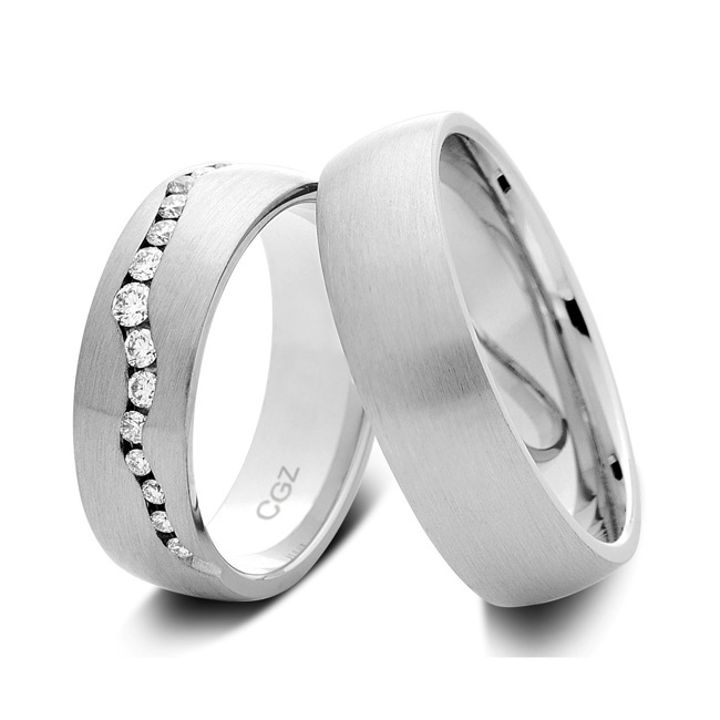 14 Karat / 585 Weissgold - CGZ3416