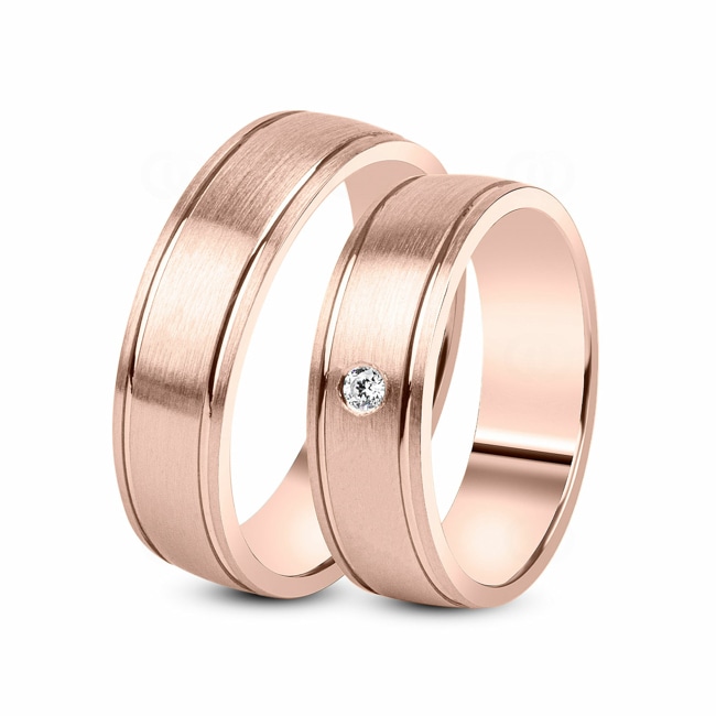 14 carats / 585 or rose