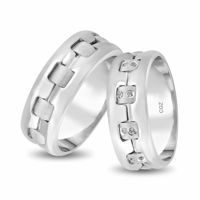 14 Karat / 585 Weissgold - CGZ8132