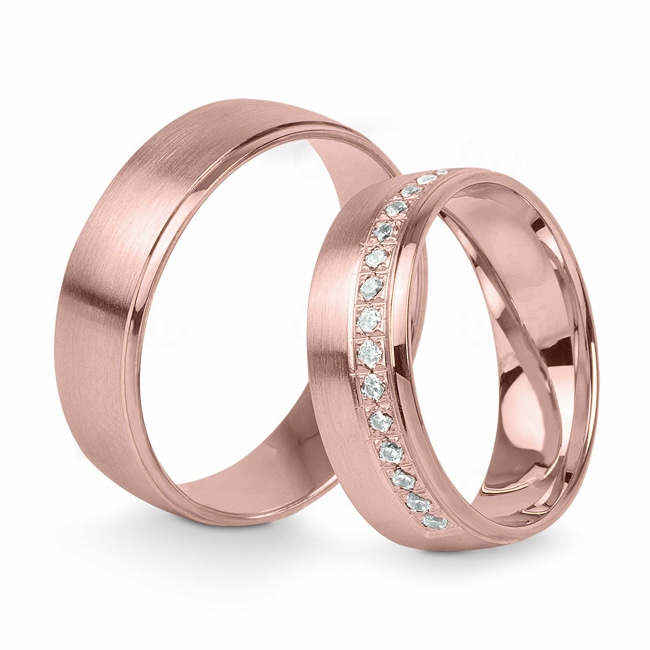 14 carats / 585 or rose