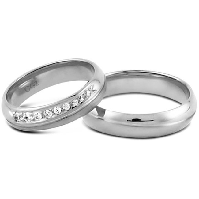 14 Karat / 585 Weissgold - CGZ3394