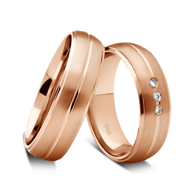 14 Karat / 585 Roségold - CGZ1698