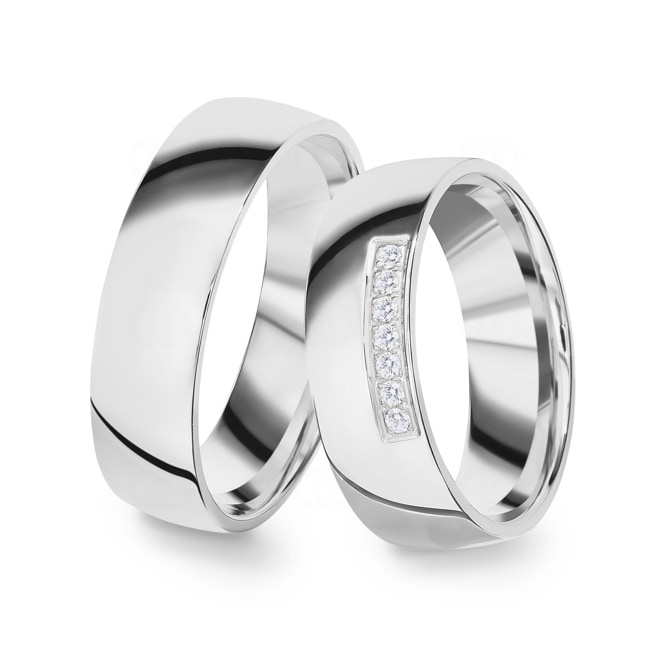 14 carats / 585 or gris