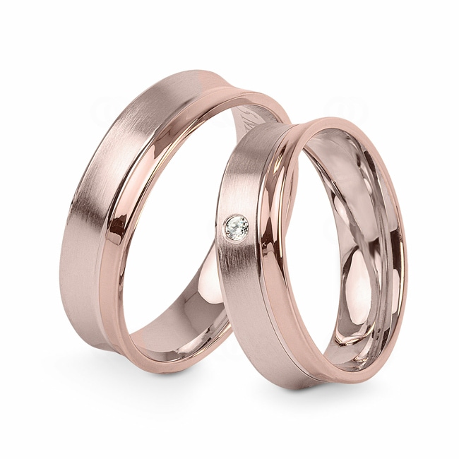 14 carats / 585 or rose