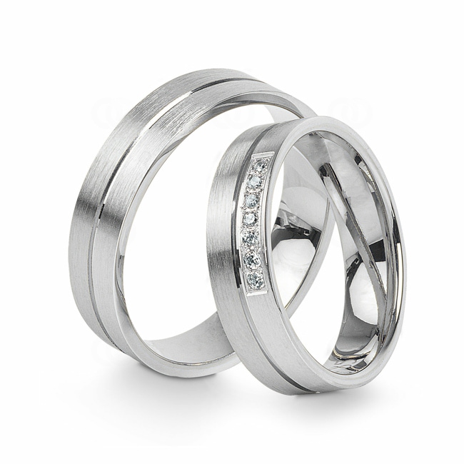 14 carats / 585 or gris