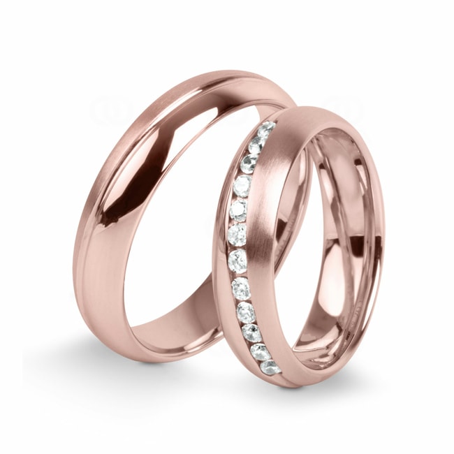 14 carats / 585 or rose