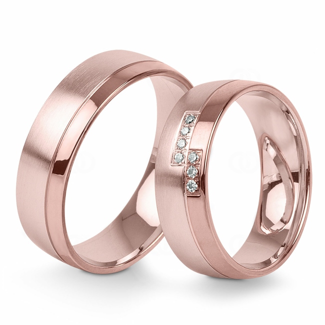 14 carats / 585 or rose