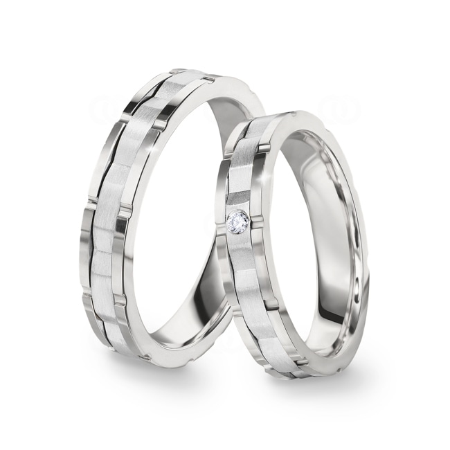 14 carats / 585 or gris