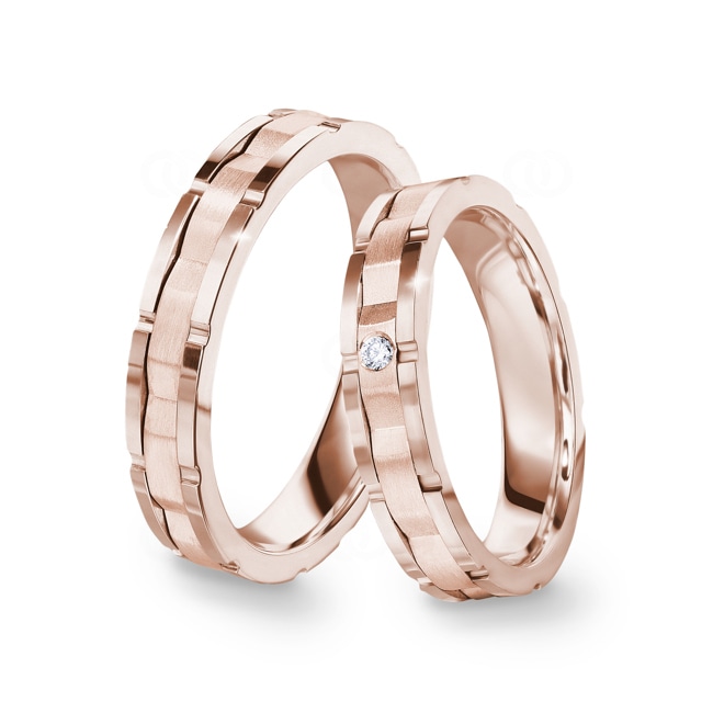 14 carats / 585 or rose