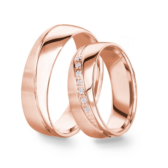 14 carats / 585 or rose