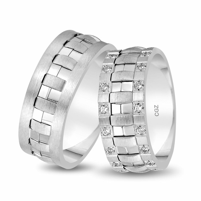 14 Karat / 585 Weissgold - CGZ8106