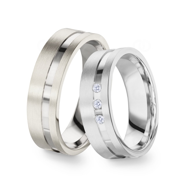 14 carats / 585 or gris
