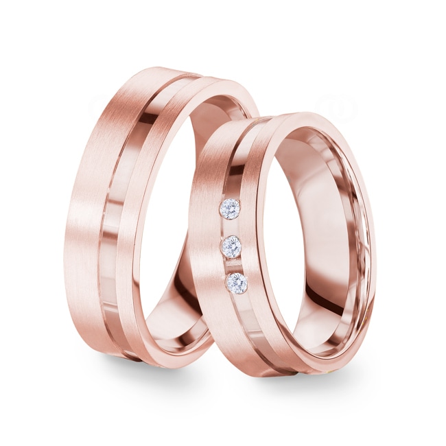 14 carats / 585 or rose