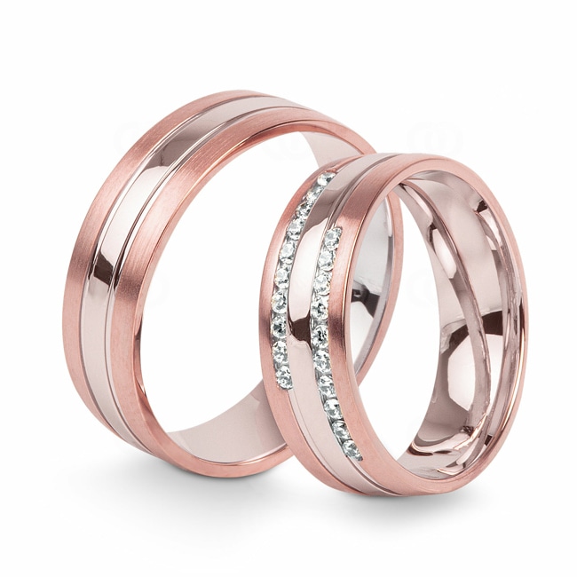 14 carats / 585 or rose