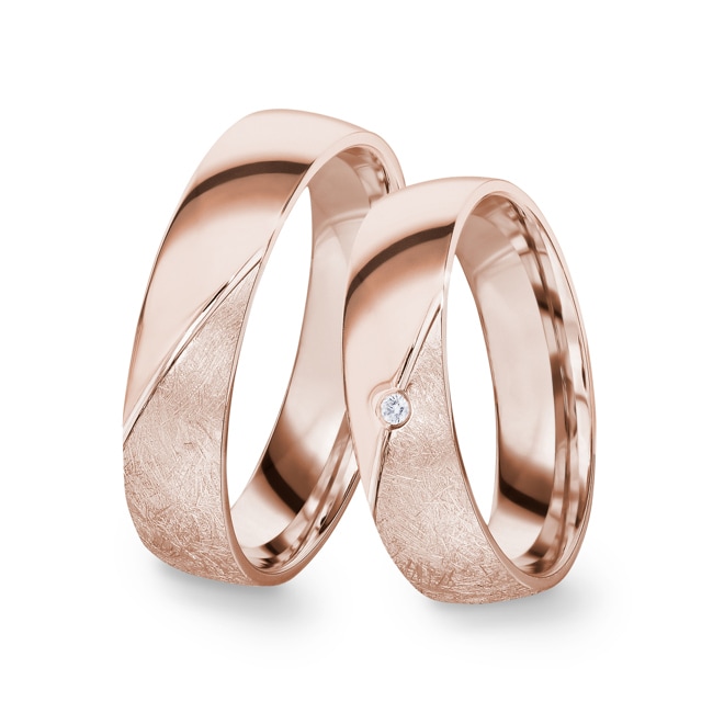 14 carats / 585 or rose
