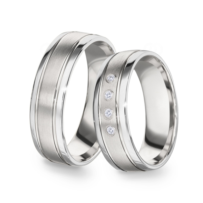 14 carats / 585 or gris